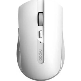 RAPOO Mouse 7200M, Trådløs, Multi-Mode, Hvid