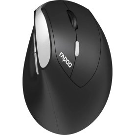 RAPOO Mus EV250, 2,4 GHz, trådløs, Optisk sort