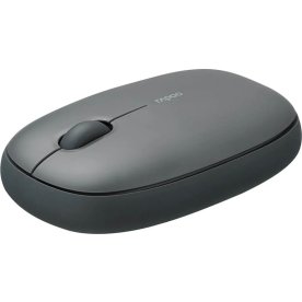 RAPOO Mus M660 lydløs, Trådløs, Multi-Mode, Grå