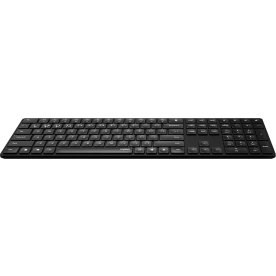 RAPOO Tastatur E8020, Multi-Mode, Trådløs, smalt