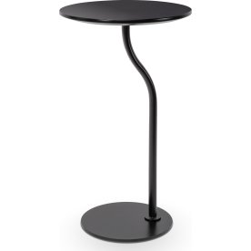 Mute lounge bord, Ø35 H61,5 cm, sort