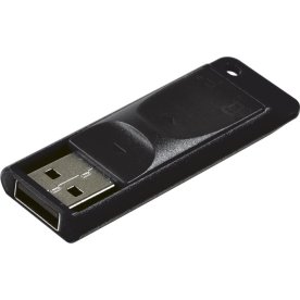 Verbatim USB 2.0 Store ´N´ Go Slider, 16GB, Sort