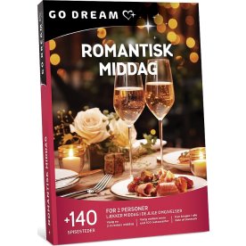GO DREAM - Romantisk middag for 2