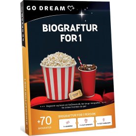 GO DREAM - Biograftur for 1 personer