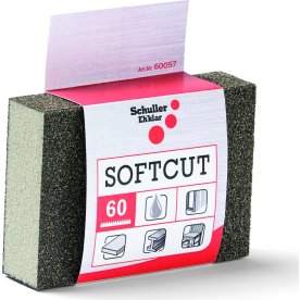 Schuller Softcut Slibesvamp, K100, 100x70x28 mm.