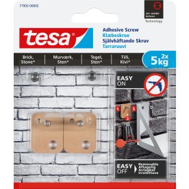 tesa Firkantet klæbeskrue T/murværk & Sten | 5 kg