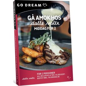 GO DREAM - Gå amok hos Dalle Valle - Middag