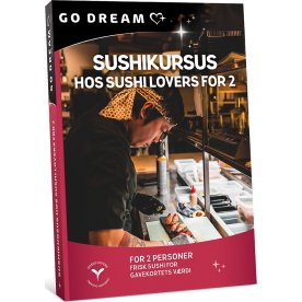 GO DREAM - Sushikursus for 2 hos Sushi Lovers
