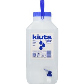 Kiuta Vanddunk 10 liter m/hane, Fødevaregodkendt