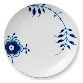 Royal Copenhagen Blå Mega Coupe Tallerken 19 cm