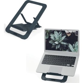 Leitz Ergo 17" laptop stander, mørkegrå