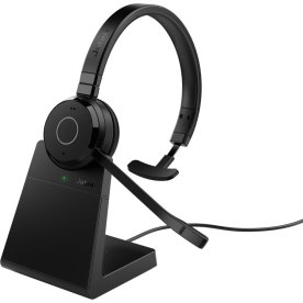 Jabra Evolve 65 TE, Link 390a MS Mono med stander