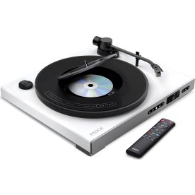 MIXX Vinyl- og CD-afspiller, Analog Plus - Hvid