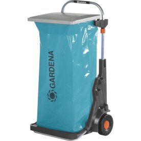 Gardena Havevogn/affaldsstativ med låg