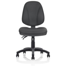Deluxe kontorstol, sort