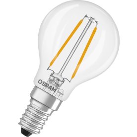 Osram Retro LED Kronepære klar E14, 1.8W=25W