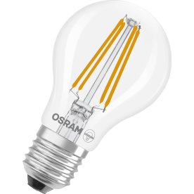 Osram LED Standardpære klar E27, 3.8W=60W