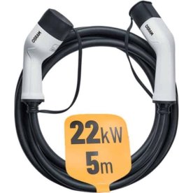 Osram Ladekabel - Type 2, 22KW, 5 Meter