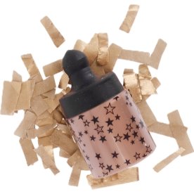 Konfetti pop, 8 stk + genfyld, guld og stjerner