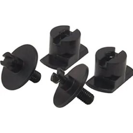 FibroTech Accessory Billedeophæng, sort, 2 stk