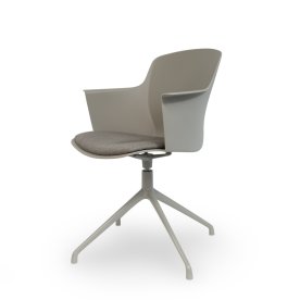 Formia konferencestol m/drejefod, grå