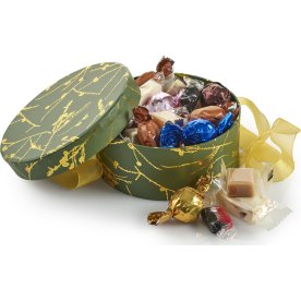 Hatteæske med julemix, 600 g
