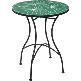 Bistro Derby mosaik cafébord, jern