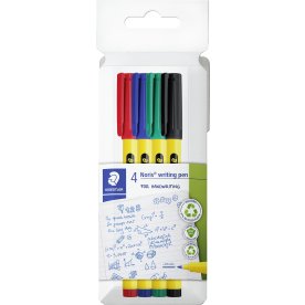 Staedtler Noris 307 Fineliner | 4 farver