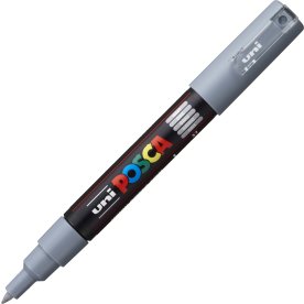 Posca Marker | PC-1M | EF | 0,7-1 mm | Grey