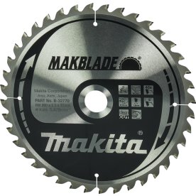 Makita HM-Savklinge Ø260mm, 40T, MakBlade