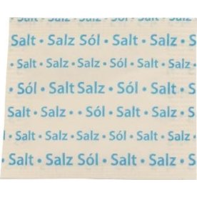 Portionssalt 0,7g, 2000 saltbreve per karton