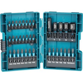 Makita Bitssæt m/35 dele, Impact Black