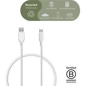 UPSTRÖM Ëssentials USB-C til USB-A kabel, 1,2m, 60