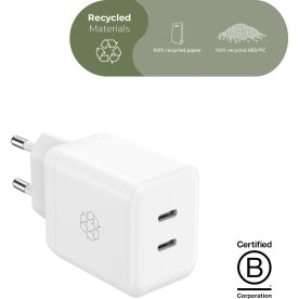 UPSTRÖM Ëssentials 35W GaN USB-C Oplader, hvid