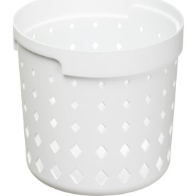 Seoul kurv, rund, medium, hvid