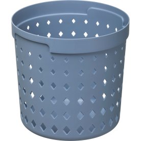Seoul kurv, rund, stor, blå