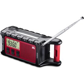 Midland Nødradio ER300 Pro, Powerbank, rød