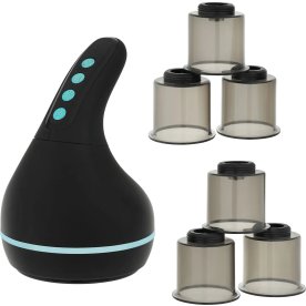 Medivon Cupping Massager Eclipse, Sort