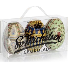 Sv. Michelsen Gaveæske m. 3 Mini Fabergé-æg