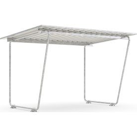 Siegen Cykelskur, S17, til forankring, galv.