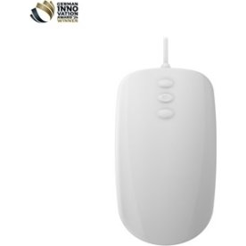 Active Key medicinsk mus, hvid