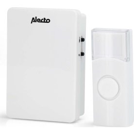 Alecto trådløs dørklokkesæt, hvid