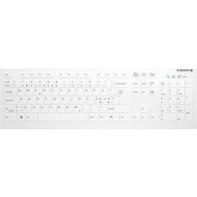 Contour trådløst medicinsk tastatur, hvid