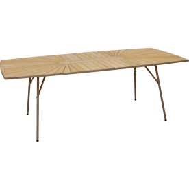 Marguerit Havebord L200 x B95cm, Mocca