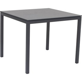 Pure Havebord L82 cm, Stone look/Antracitgrå