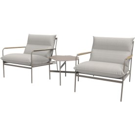 Madison Loungestole m/hynder og bord, natur