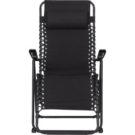 Roseline Havestol, foldbar, sort