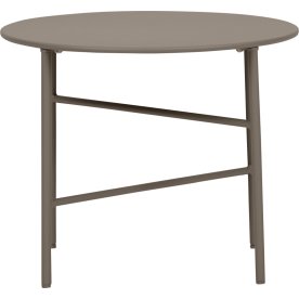 Pesetos bord Ø50xH40cm, gråbrun