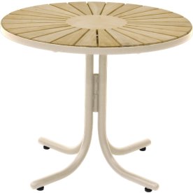 Marguerit Loungebord ø50 cm, Taupe