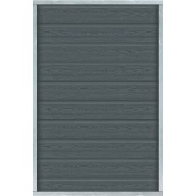 Plus Artura Komposithegn, skifergrå, 90x135 cm.